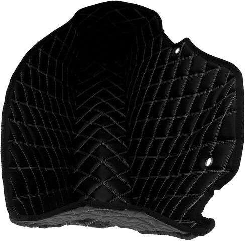 Saddlebag Liners Carpet Insert with White Stitching for Non-Stretched Non-Tapered Hard Saddlebags Fit for Harley Touring Road King Road Glide Street Glide Electra Glide 1993-2013 in Saudi Arabia