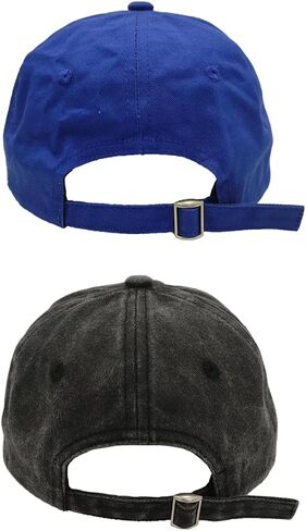 Embroidered City Vintage Classic 2-Pack Washed Denim and Color Snapback Caps for Men Women, Adjustable Fans Baseball Cap in Kuwait