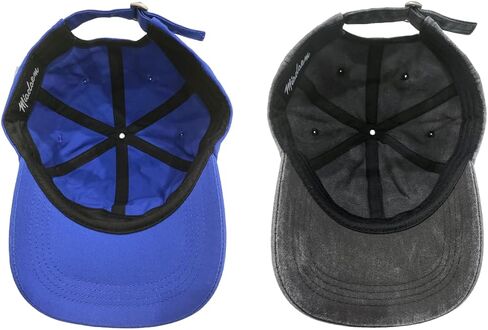 Embroidered City Vintage Classic 2-Pack Washed Denim and Color Snapback Caps for Men Women, Adjustable Fans Baseball Cap in Kuwait