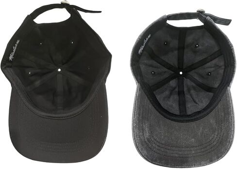 المدينة المطرزة عتيقة الكلاسيكية 2 عبوات مغسولة والألوان Snapback Caps للرجال نساء ، المعجبين قابلة للتعديل قبعة البيسبول. in Kuwait