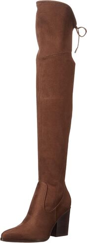 Marc Fisher LTD Women's Okun Over-The-Knee Boot, Black Suede 001, 8 in Saudi Arabia