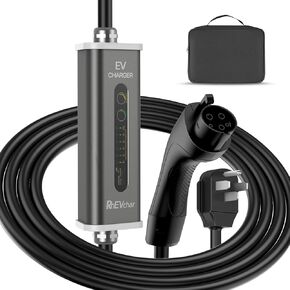Tesla EV Charger Level 1+2 ، 16A 110V/240V Electric Car Carging Station مع قابس 25 قدمًا 5-15 ، شاحن موصل Tesla NACS فقط للطراز 3/X/S ، غير قابل للتكيف مع الطراز Y