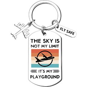 Pilot Gifts Pilots Airplane Keychain Gifts for Flight Attendant Aviation Lovers Cool Pilot Gift for Men Women Aviation Lover Airplane Accessories for Pilots Birthday Best Gift for Flight Attendants