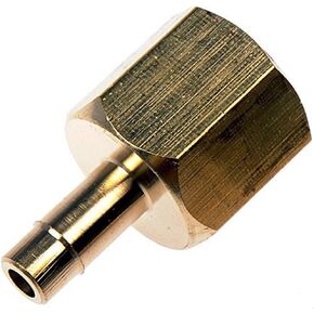 Dorman 800-079 خط الوقود الذي يتكيف 5/16 بوصة. خرطوم النايلون إلى M14-1.5 خيط أنثى ، 2 عبوة