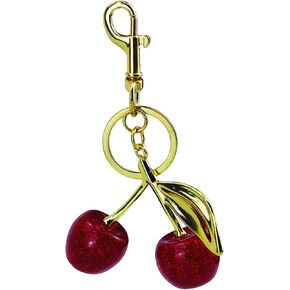Cherry Bag Charm Cute Cherry Accessories Clip for Handbags Purse Charms Keychain Christmas Valentine Bag Gifts