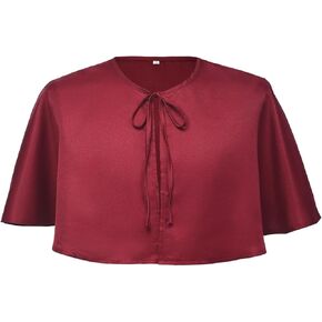 BLESSUME Unisex Medieval Short Cape Cloak