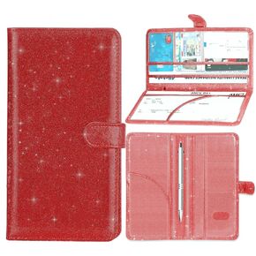 Car Registration and Insurance Card Holder, Car Document Holder for Cards, Driver Vehicle License Document Glove Box Compartment Organizer, Car Essentials