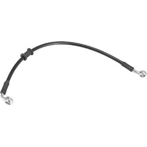 ACROPIX Universal 40cm 15.75" Motorcycle Brake Clutch Oil Hose Line Pipe Hydraulic Reinforced Stainless Steel Braided Black Car Parts