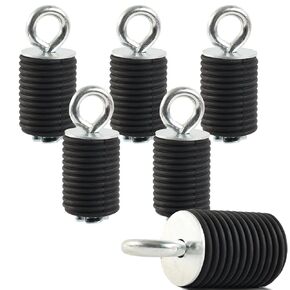 6 Pack Tie Down Anchors Bed ATV UTV for Polaris Ranger 570 1000 XP 700 900 800 General Lock Cargo Carriage Auto Parts Ride Fixed