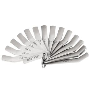 USTAR Feeler Gauge Jake Brake Tool Set Compatible with Volve/Mack MP7 MP8 MP10 D12 D13 D16 Engines, Intake and Exhaust Valve Adjustment Kit Replaces# 88880053 88880052 85111377 (14 PCS)