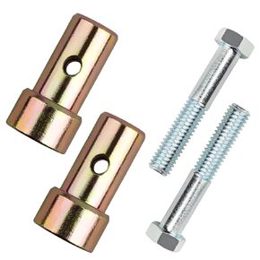 11398 Hemming Handle Bolts and Plug Kit for Tapco Brake Components, 3/8-16 x 2-1/4" Side Bend Brake, 10818 tapco Brake Parts, Siding Brake Repair Replacement, Replaceable tapco Brake Parts, 2-Pack