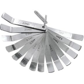 88880053 Feeler Gauge Jake Brake Tools Set Compatible with Volve Mack MP7 MP8 MP10 D12 D13 D16 Engines Intake and Exhaust Valve Adjustment Kit (14 PCs) 88880053 88880052 85111377