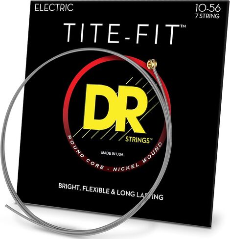 DR Strings Tite Fit Electric Round Core 10-50 in Saudi Arabia