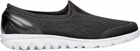 حذاء نسائي ماركة Propét Travel Active سهل الارتداء من Oxford، أسود اللون، 0.5 UK in Kuwait