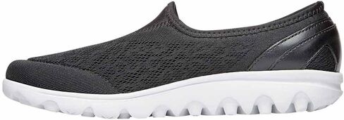 حذاء نسائي ماركة Propét Travel Active سهل الارتداء من Oxford، أسود اللون، 0.5 UK in Kuwait