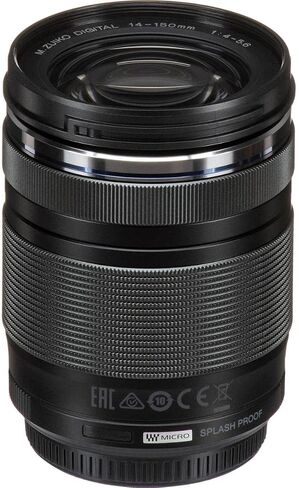 Olympus M.Zuiko Digital ED 14-150mm F4.0-5.6 II عدسة للكاميرات الأربعة ثلاثة (أسود) in Saudi Arabia