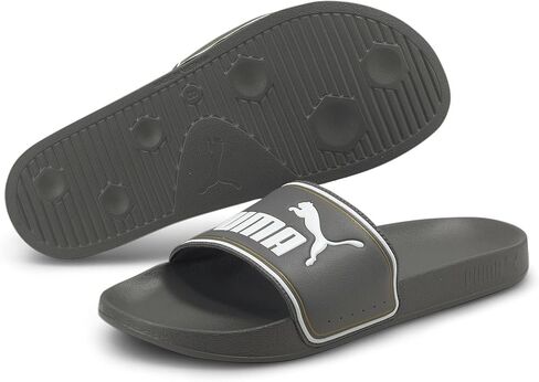 صندل منزلق من PUMA Leadcat - - Mist Green White Silver - 7 M US in Saudi Arabia