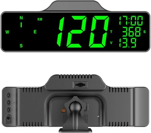 شاحنة عداد عداد السرعة GPS لأعلى شاشة للسيارات للسيارات MPH Digital Auto Compass للاطلاع على الجهد الكهربائي للبطارية الجهد التنبيه HUD لعربة الجولف جميع المركبات in Saudi Arabia