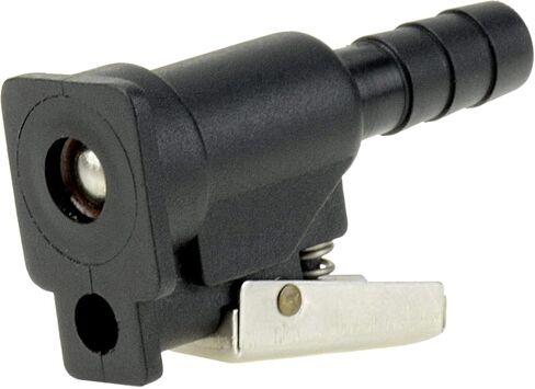 T-H Marine BE-FU-53208-DP Connector ، 3/8 "ID خرطوم الوقود أنثى ياماها ، أسود in Saudi Arabia