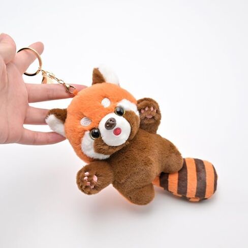 Adorable Red Fox Plush Keychain – Cute Backpack Accessory, Wristlet Charm, Holiday Gift, Handbag & Car Decoration in Saudi Arabia