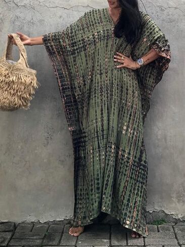 موس روز نساء الصيف caftan coverups فستان كيمونو الشاطئ in Kuwait