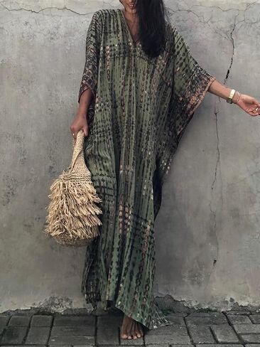 موس روز نساء الصيف caftan coverups فستان كيمونو الشاطئ in Kuwait