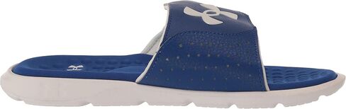 Under Armour Boys' Ignite Pro Slide, (001) Black / Black / White, 3, US in Saudi Arabia