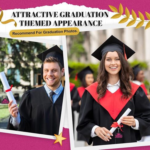 Batiyeer 30 Pack Class of 2025 Graduation Keychains, Grad Cap Charms Rubber Key Chains Graduation Gifts in Saudi Arabia