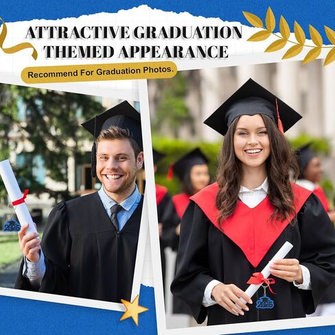 Batiyeer 30 Pack Class of 2025 Graduation Keychains, Grad Cap Charms Rubber Key Chains Graduation Gifts in Kuwait