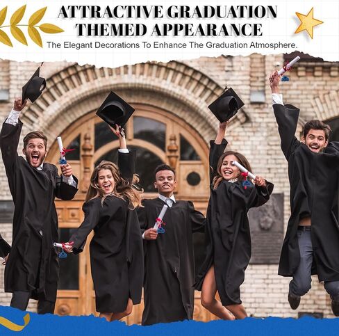 Batiyeer 30 Pack Class of 2025 Graduation Keychains, Grad Cap Charms Rubber Key Chains Graduation Gifts in Kuwait