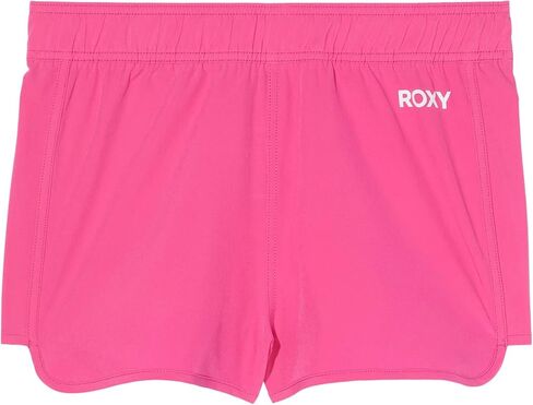 Roxy Girl's Good Waves Only Boardshorts (Big Kids) Shocking Pink SM (8 Big Kid) in Saudi Arabia