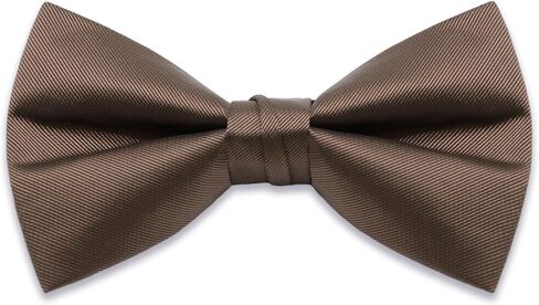 Solid Color Pre-tied Bow Ties Adjustable Bowtie for Men for Wedding Party Business School Daily Use in Saudi Arabia