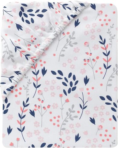Lambs & Ivy Painted Forest 4-Piece Crib Bedding Set - Gray, Beige, White in Saudi Arabia