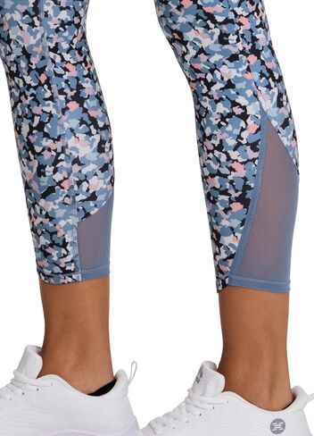 RBX Activewear Women's Yoga Leggings with Pockets, 7/8 Legging with Mesh Ankle Length Workout Pants Squat Proof Tights in Saudi Arabia
