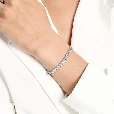 سوار التنس Rnivida للنساء ، سوار نسائي 3 مم 3 مم/4 مم. in Saudi Arabia