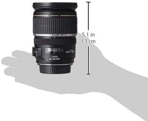 Canon EF-S 17-55mm f/2.8 IS USM Lens for Canon DSLR Cameras, Black - 1242B002 in Saudi Arabia