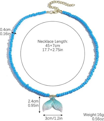 Seashell Necklace Gold Plated Starfish Necklace Bohemian Beach Imitation Pearl Necklaces for Women Summer Layered Sequins Starfish Shell Beaded Choker Necklace Party Holiday Jewelry in Saudi Arabia