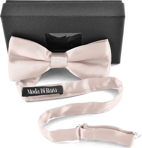 Moda di Raza Bowties Men ، ربطة عنق قابلة للتعديل للرجال ، القوس الكلاسيكي الرجال المسبق ، الزفاف ، in Kuwait