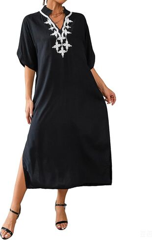 فساتين BSUBSEACH KAFTAN للنساء بدلة السباحة تغطية بالإضافة إلى حجم Caftan Beachwear in Saudi Arabia