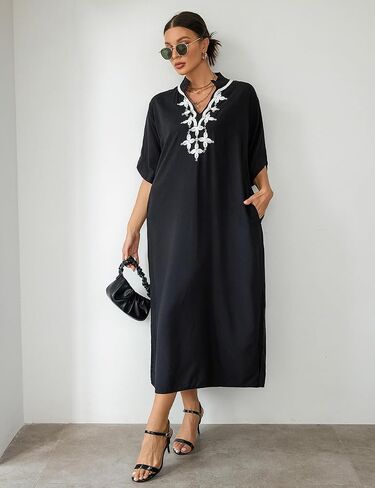 فساتين BSUBSEACH KAFTAN للنساء بدلة السباحة تغطية بالإضافة إلى حجم Caftan Beachwear in Saudi Arabia