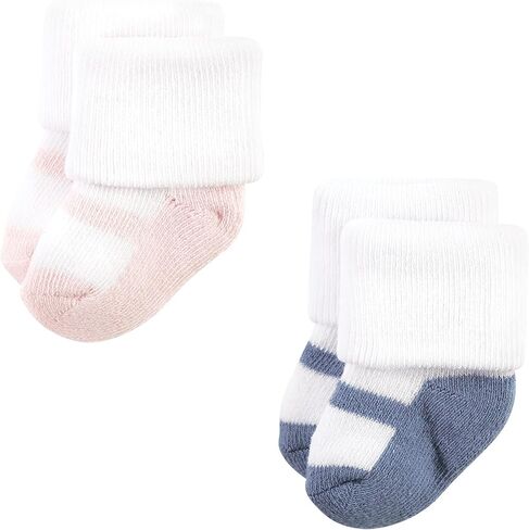 Hudson Baby Unisex Baby Cotton Rich Newborn and Terry Socks, Strawberry 8-Pack, 6-12 Months in Saudi Arabia