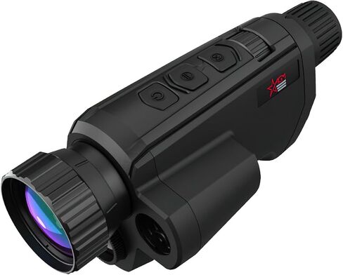 AGM Global Vision Fuzion LRF TM25-384 Thermal Monocular with Laser Rangefinder Ideal for Night Hunting Thermal Imaging Monocular 25 mm Lens Heat Vision Hunting monocular with Thermal Infrared Vision in Saudi Arabia