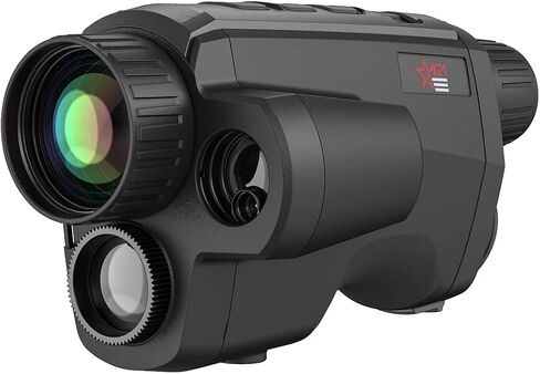 AGM Global Vision Fuzion LRF TM25-384 Thermal Monocular with Laser Rangefinder Ideal for Night Hunting Thermal Imaging Monocular 25 mm Lens Heat Vision Hunting monocular with Thermal Infrared Vision in Saudi Arabia