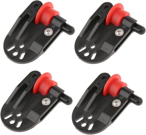 SAUYRASY 4Pcs Red Planer Board Zams pro Release Clips Fishing in-line Side Clip for Offshore Fishing Tackles Trolling Downrigger Clips in Kuwait