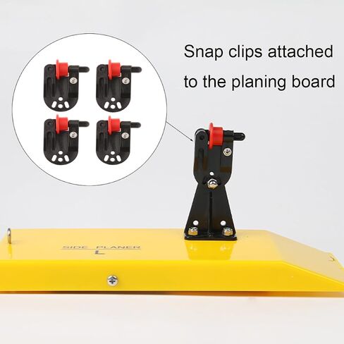 SAUYRASY 4Pcs Red Planer Board Zams pro Release Clips Fishing in-line Side Clip for Offshore Fishing Tackles Trolling Downrigger Clips in Kuwait