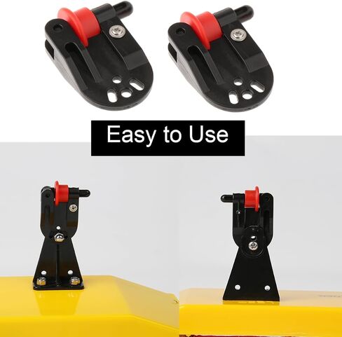 SAUYRASY 4Pcs Red Planer Board Zams pro Release Clips Fishing in-line Side Clip for Offshore Fishing Tackles Trolling Downrigger Clips in Kuwait