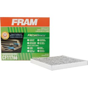 FRAM Fresh Breeze Cabin Air Filter Replacement for Car Passenger Compartment w/Arm and Hammer Baking Soda, Easy Install, CF11766 for Select Mitsubishi Vehicles