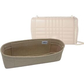 SAMORGA (11-14/ Bur-Lola-M Bag Organizer for Bur TB Medium Lola Bag Organizer Insert Innerbag (2mm Dune)