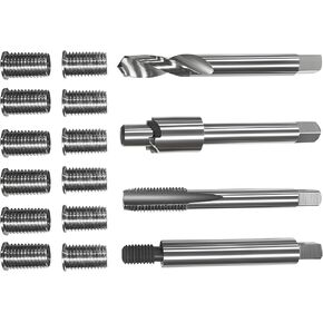 M8*1.25 Metric Thread Repair kit,12 16.2MM Stainless Steel Inserts