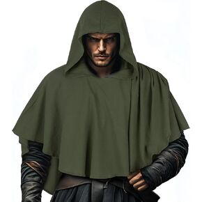 Medieval Hooded Cowl, Post Apocalyptic Shawl, Renaissance Hooded Shawl in Kuwait